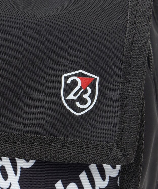 23区GOLF 【UNISEX】ランチの持ち運びにも使える保冷バッグ 収納時もかさばらない折り畳み仕様 ブラック系5