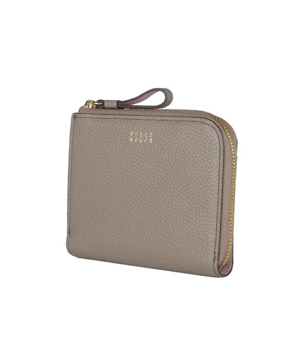 PELLE BORSA L字ファスナーミニ財布 Fine Goods フィーネグッズ 5444 トープ