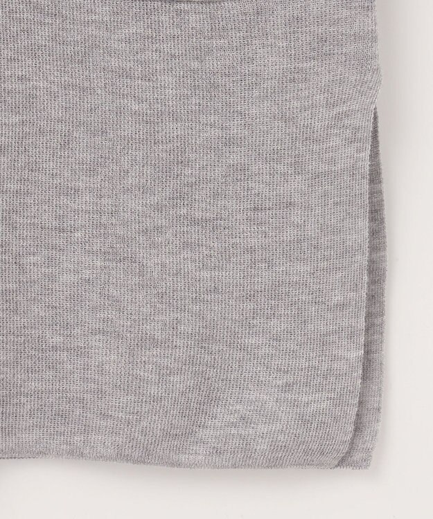 J.PRESS LADIES L 【洗える】Vis/Peスパーク ミディ丈 カーディガン ライトグレー系