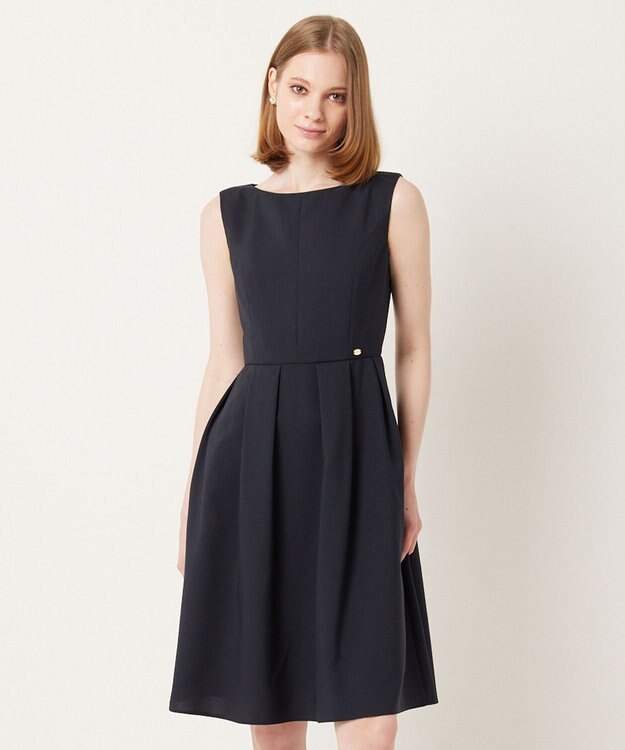 TOCCA 【大人百花掲載】【洗える】FIRST SPRING ドレス ネイビー系