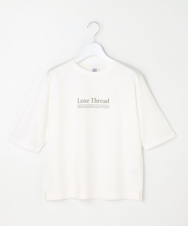 J.PRESS LADIES S ロゴTシャツ ホワイト系