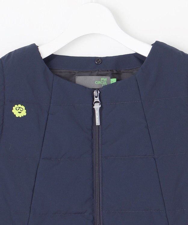 PW CIRCULUS 【ベスト / ブルゾン / 襟も外せる / WOMEN】3WAYデタッチャブルブルゾン ネイビー系