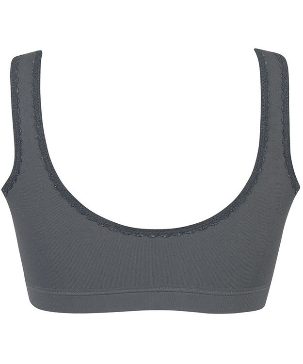 Wing ノンワイヤーブラ　【ナイトアップブラ】　寝るとき用ブラ　夜のバストケア　ウイング／ワコール　KB3507 グレー