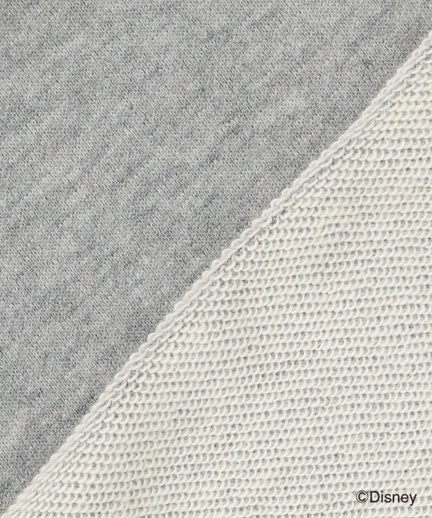 J.PRESS MEN 【DISNEY COLLECTION】【UNISEX】イラスト スウェットシャツ / ミッキーマウス ライトグレー系