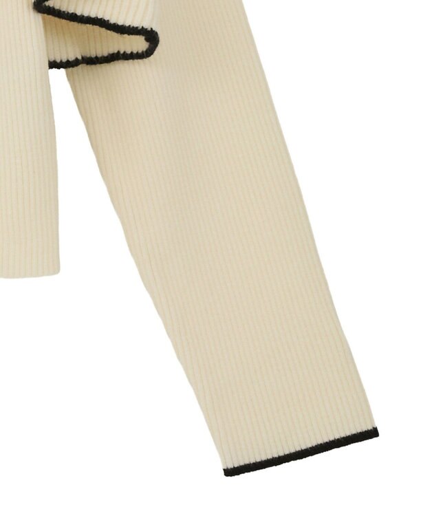 earth music&ecology 【SET ITEM】ラッフルニットボレロアンサンブル Ivory