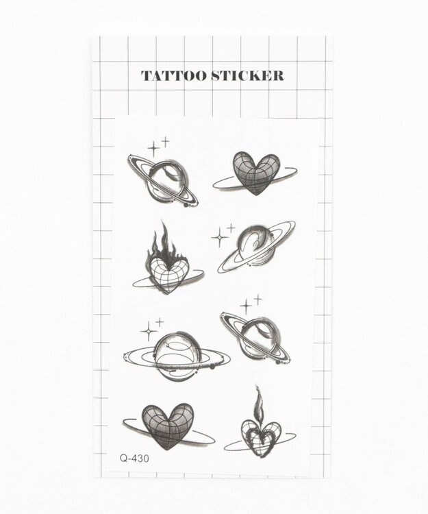 WEGO セットタトゥーシールB 柄6