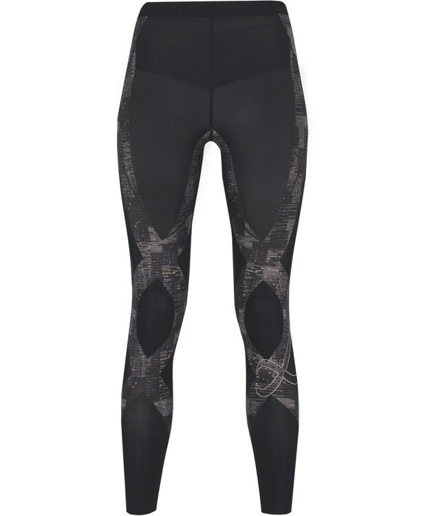 CW-X 【WOMEN】 スポーツタイツ 下半身フルサポート ジェネレーターモデル2.0 吸汗速乾 抗菌防臭 HZY399 /ワコール シルバーグレー