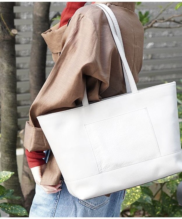 YUSHI EPICE-TOTEBAG　トートバッグ ライトグレー