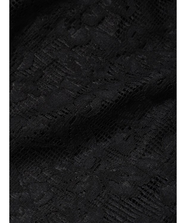 Green Parks レースタックパンツ Black