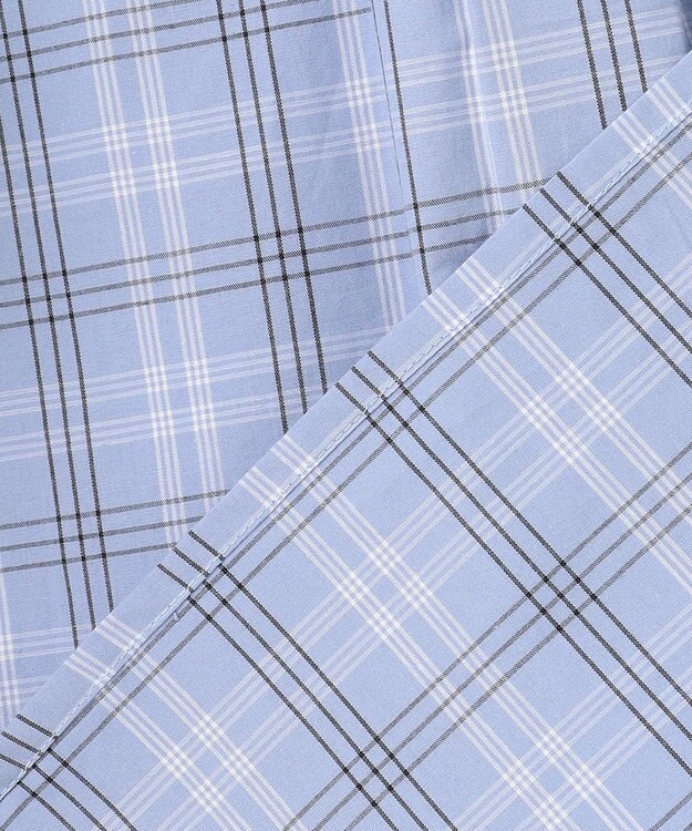 J.PRESS KIDS 【140-170cm】オックス チェックシャツ スカイブルー系3