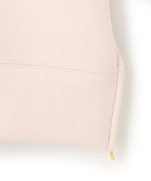 UNFILO BEAUTY FORM JERSEY サイドZIP フーディ ピンク