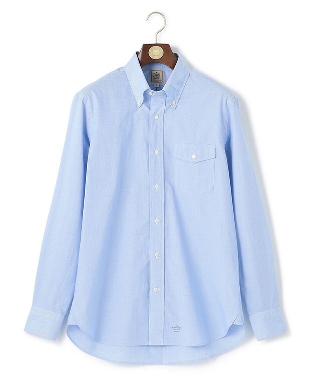 J.PRESS MEN 【WEB・一部店舗限定】ミニギンガムチェックシャツ/B.D. サックスブルー系3