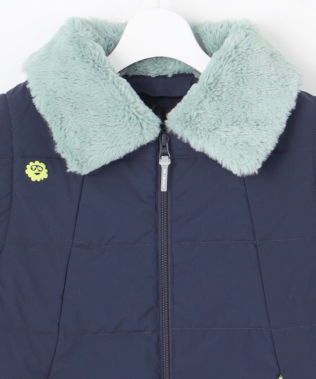 PW CIRCULUS 【ベスト / ブルゾン / 襟も外せる / WOMEN】3WAYデタッチャブルブルゾン ネイビー系