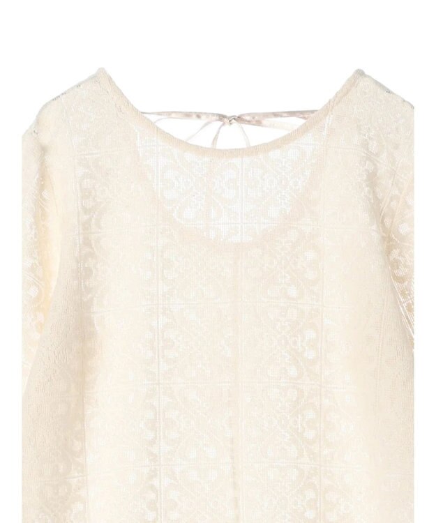 Green Parks AnriettMusee レースロングワンピース Beige