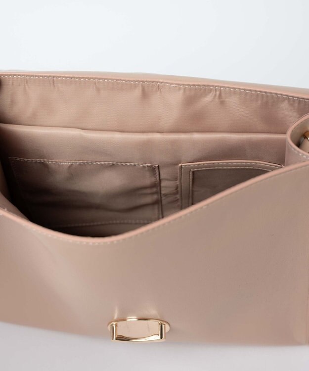 WEGO 【痛バ＆推し活グッズ】レターフラップ痛ショルダー ベージュ