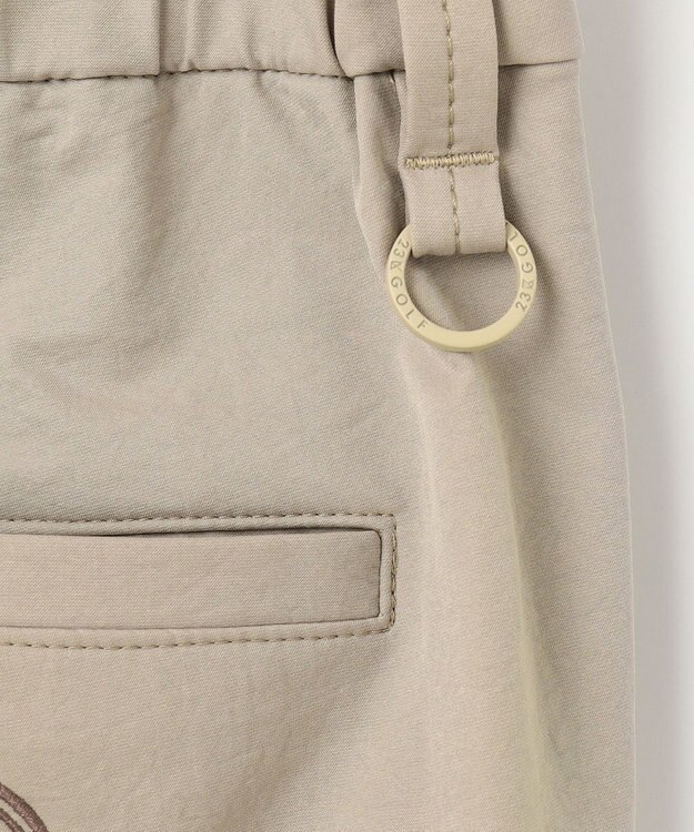 23区GOLF 【WOMEN】【ストレッチ】きれいめテーパードパンツ キャメル系