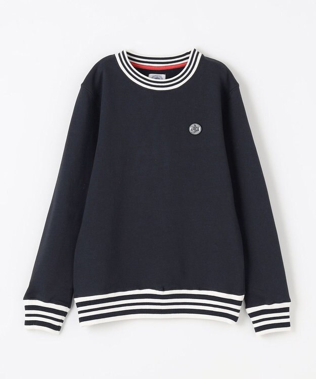 J.PRESS KIDS 【140-170cm】BICOLOR LINE COMBI トレーナー ネイビー系