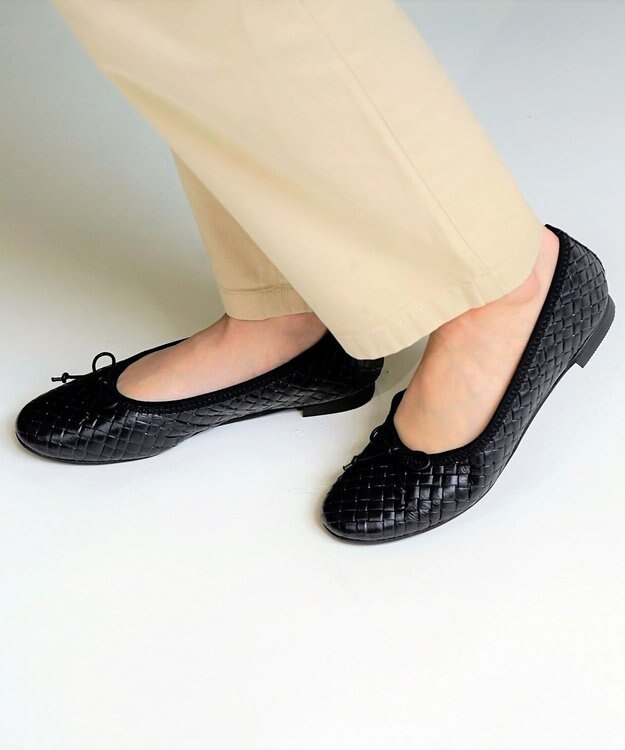 nouvelleRobe Oū サイズ追加【本革・高反発】Round ラウンドトゥ メッシュバレエシューズ