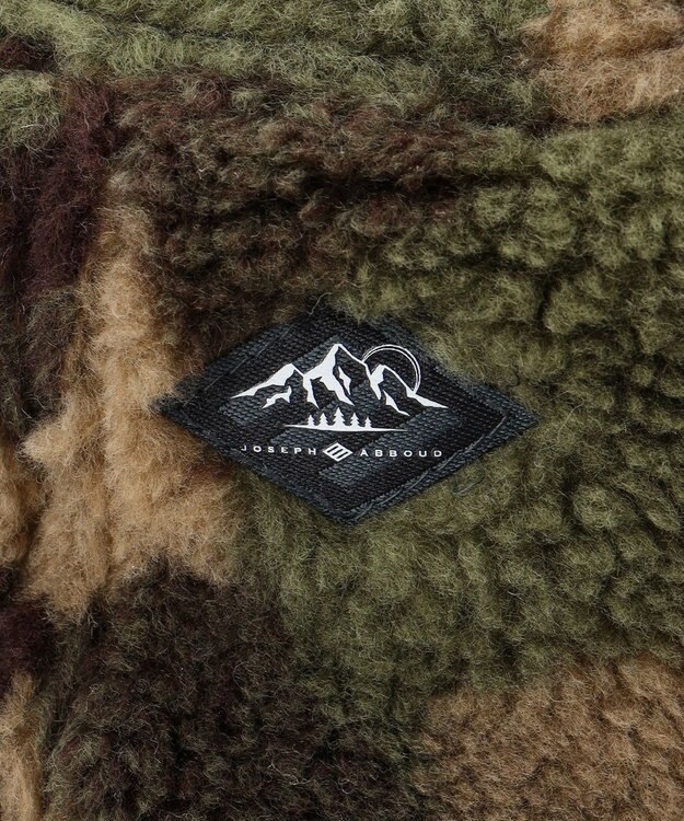 JOSEPH ABBOUD MOUNTAIN カモフラージュフリースハット カーキ系7