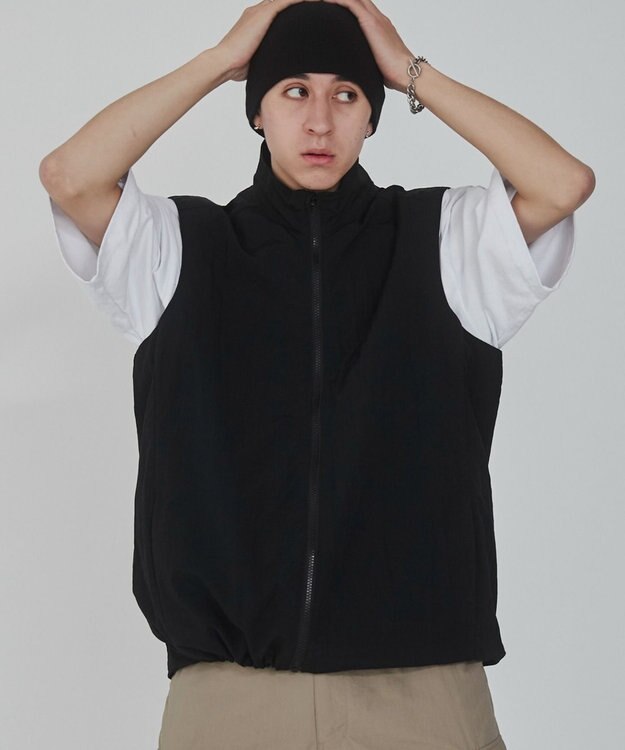 WEGO ナイロンベスト ブラック