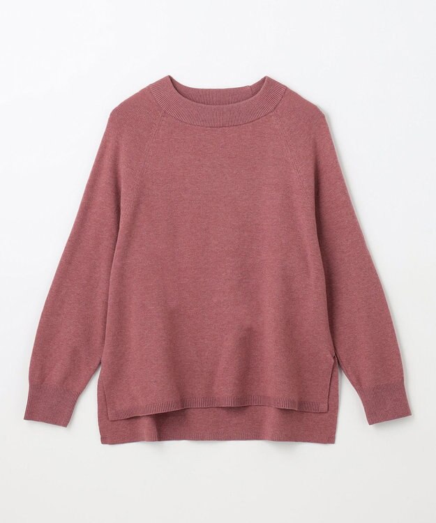 ANY 【洗濯機可能】しあわせタッチニットプルオーバー ピンク