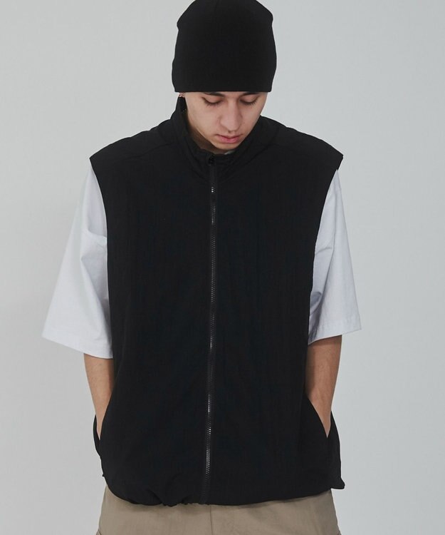 WEGO ナイロンベスト ブラック