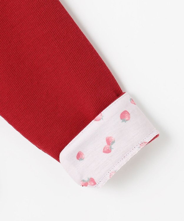 ANY KIDS 【Strawberry Collection】スナップボタン カーディガン レッド