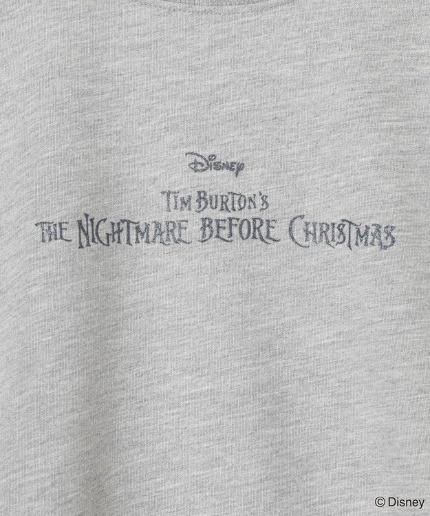 Green Parks ナイトメア／裾ドロストミニ裏毛プルオーバーⅡ Gray Mixture