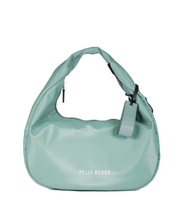 PELLE BORSA ワンハンドルラウンドバッグ Cheers 4696 アッシュグリーン