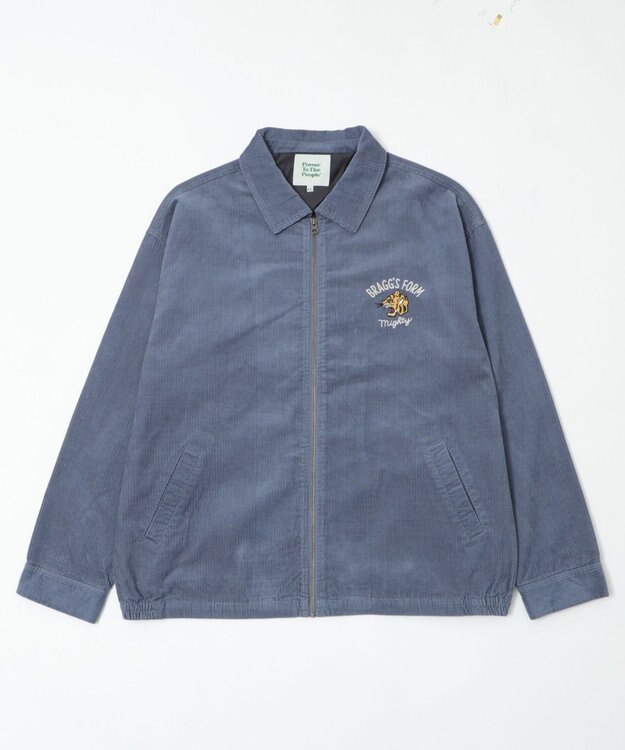 WEGO コーデュロイJKT ネイビー