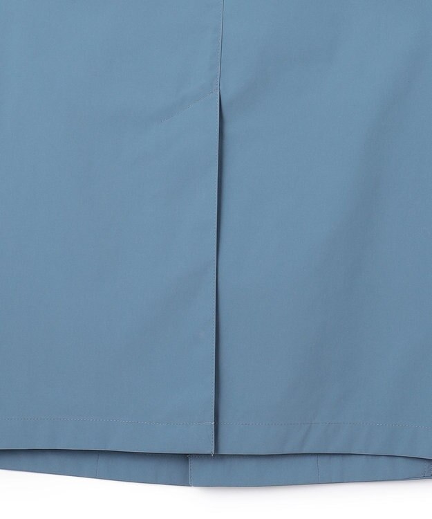 J.PRESS MEN 【ビジネス対応可】【撥水加工 / ウォッシャブル可】テクニカルライトポプリン ドレスカーコート サックスブルー系