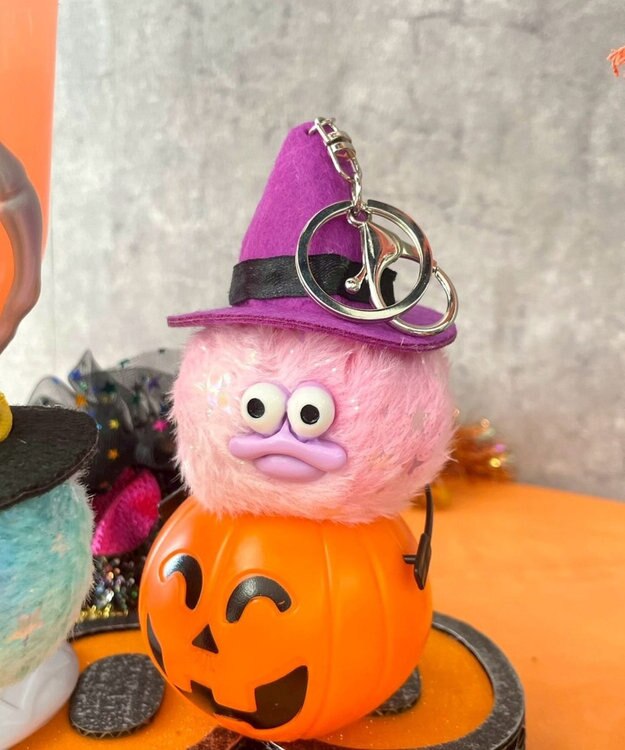 WEGO まじょまじょモンスターぬいぐるみキーホルダー 柄2