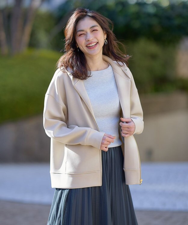 ANY 【洗濯機可】ダンボールジップアウター ベージュ