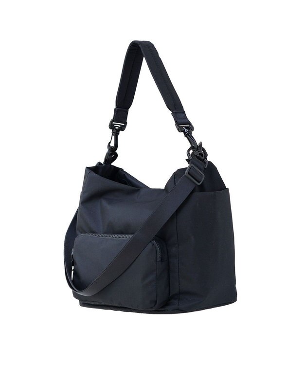 FOLNA RD ブリザテックナイロン 3WAYショルダーバッグ ブラック