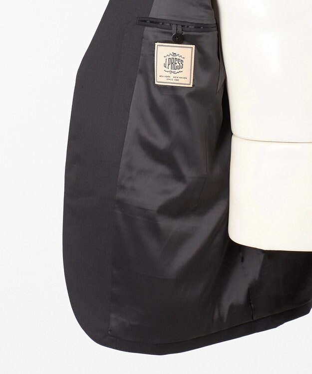 J.PRESS MEN 【WEB・一部店舗限定】ハイランドペピンツイル スーツ ブラック系
