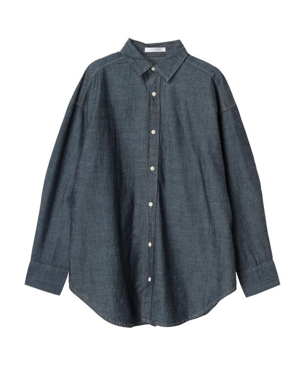Green Parks ライトオンスデニムＢｉｇシャツ Indigo