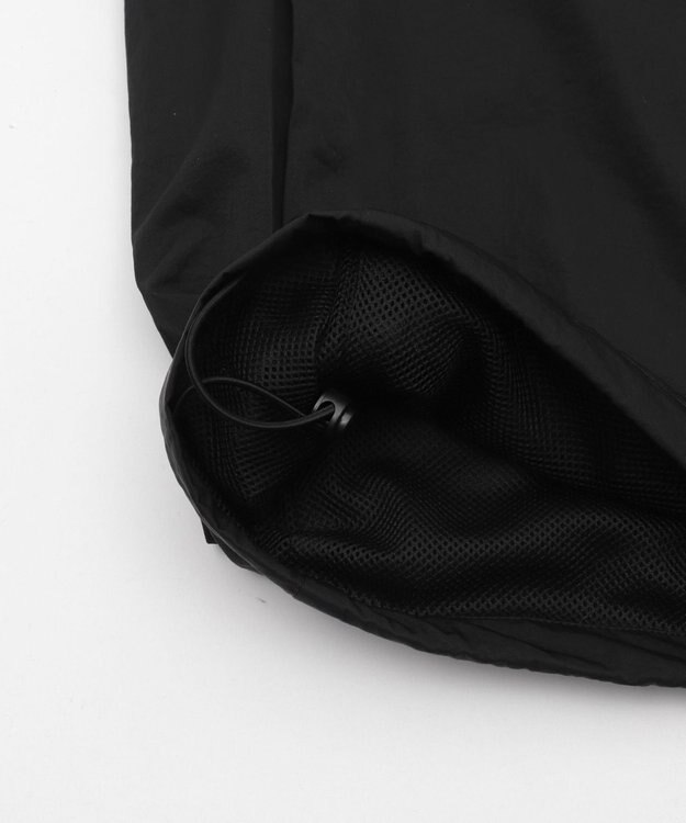 WEGO 【ユニセックス着用ITEM】フードナイロンベスト ブラック