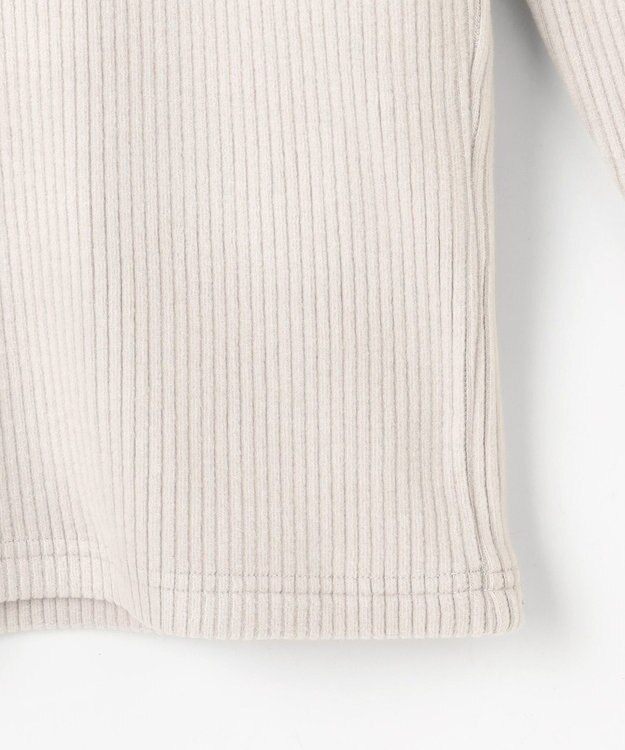 23区GOLF 【MEN】グランサーモリブハイネックニット ライトグレー系