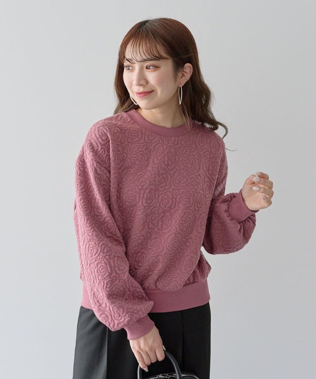 Green Parks ・ＳＵＧＡＲ　ＳＰＯＯＮバラジャカードプルオーバ Pink