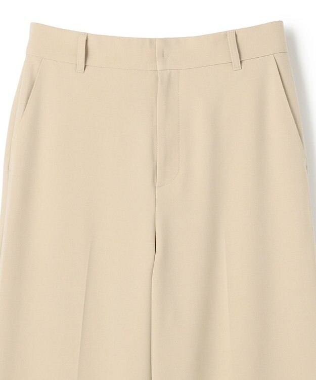 UNFILO マイビューティ ストレートパンツ ベージュ