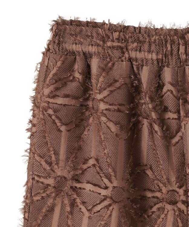 CRAFT STANDARD BOUTIQUE カットジャガードパンツ Brown