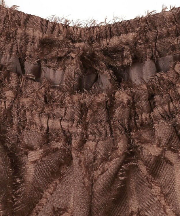 CRAFT STANDARD BOUTIQUE カットジャガードパンツ Brown