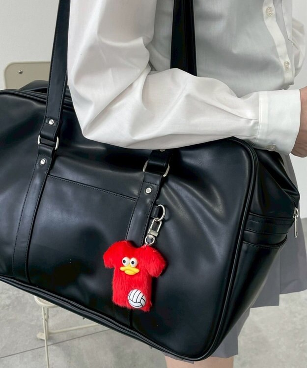 WEGO イケイケスポーツユニフォームモンスターぬいぐるみキーホルダー レッド