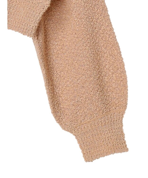 earth music&ecology ポコポコヤーンショートカーディガン Light Pink