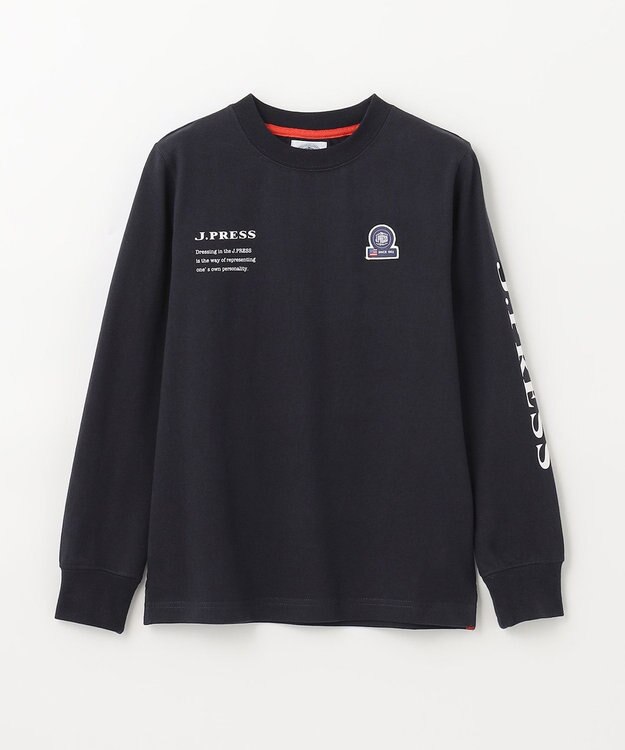 J.PRESS KIDS 【140-170cm】カジュアルロゴ カットソー ネイビー系