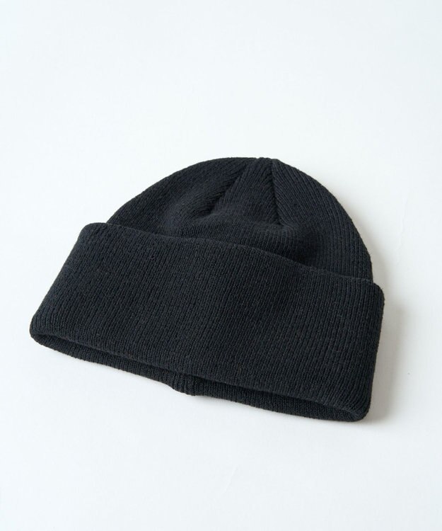 WEGO カラーショートビーニー ブラック