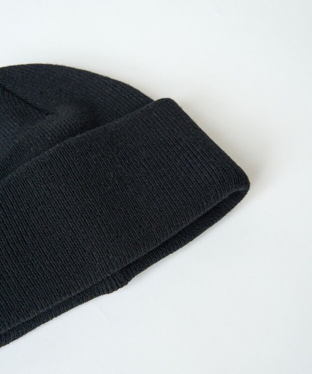 WEGO カラーショートビーニー ブラック