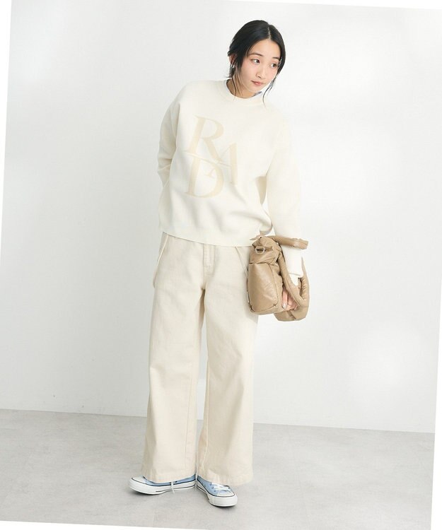 CRAFT STANDARD BOUTIQUE スウェットライクニットプルオーバー Black