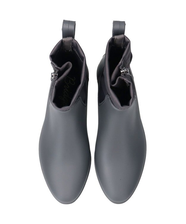 Bridget Birkin 【Bridget Birkin】サイドジップレインブーツ グレー