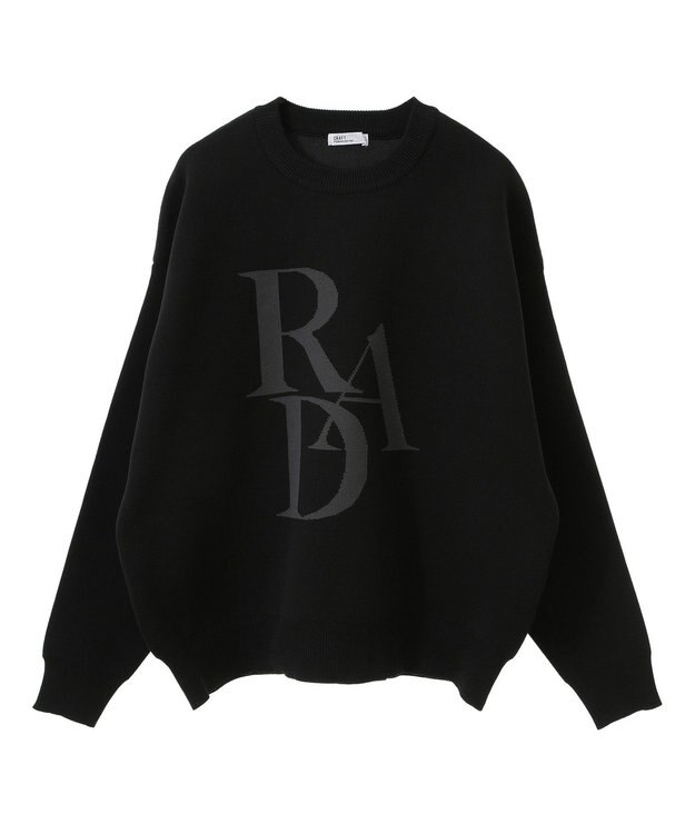 CRAFT STANDARD BOUTIQUE スウェットライクニットプルオーバー Black